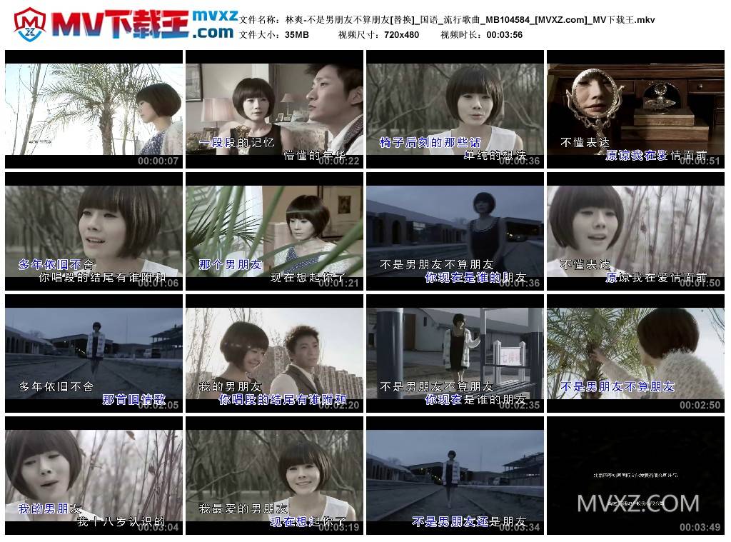 林爽-不是男朋友不算朋友[替换]_国语_流行歌曲_MB104584